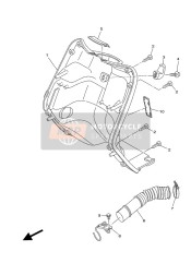 1RSF83000000, Leg Shield Assy, Yamaha, 0